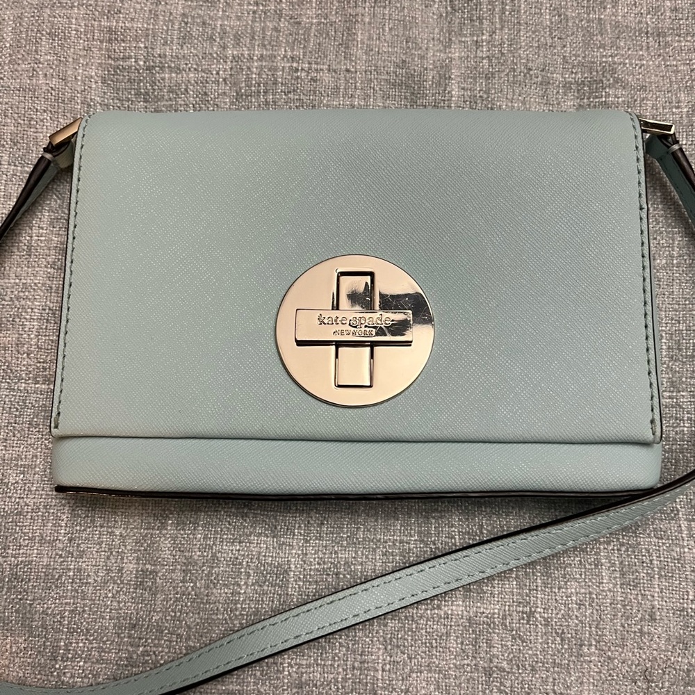 Kate Spade Light Blue Crossbody Bag - Picture 6 of 12